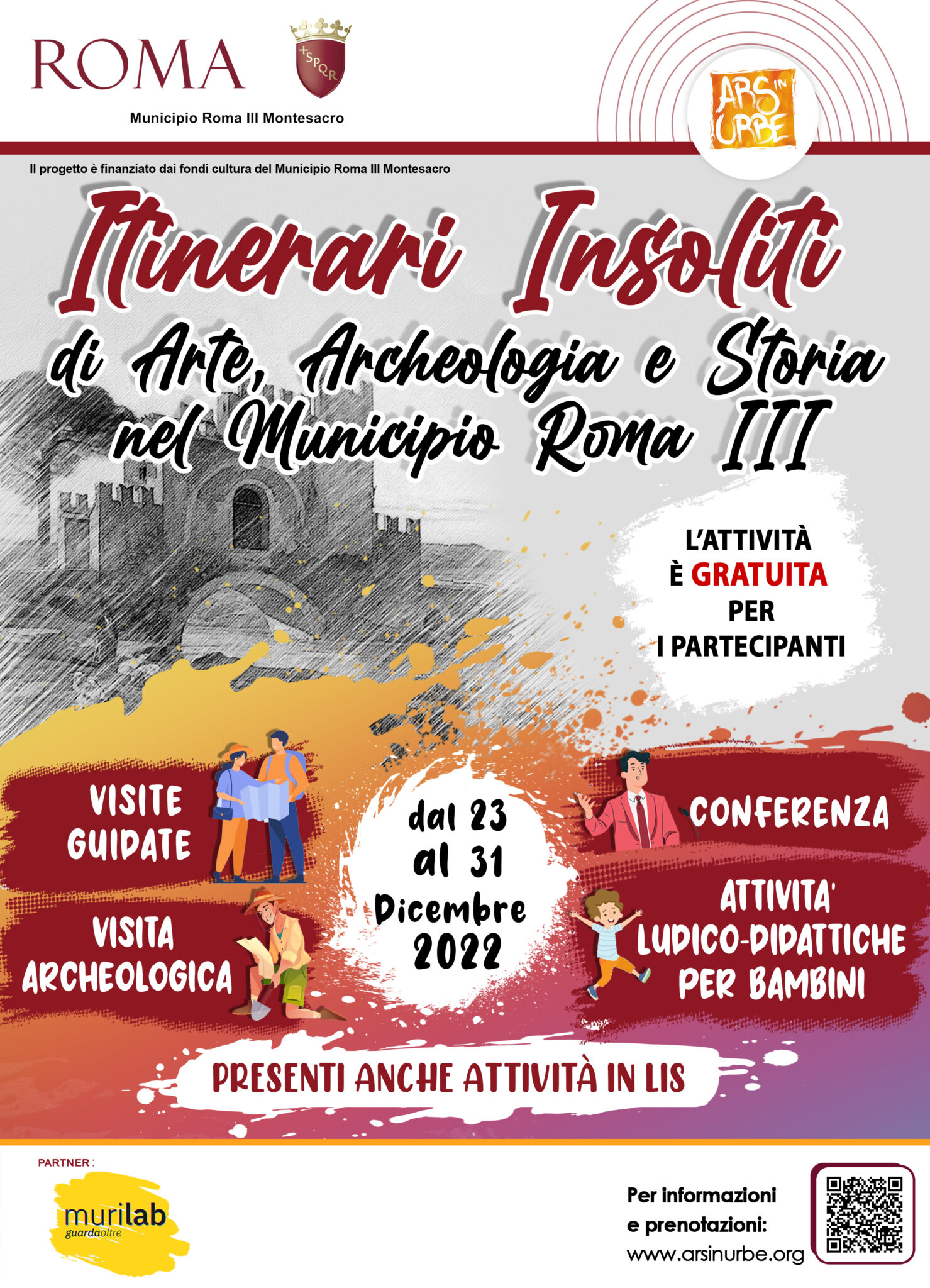 ITINERARI DI ARTE, ARCHEOLOGIA E STORIA CONTEMPORANEA NEL MUNICIPIO III