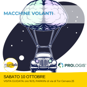 Macchine volanti Parklife di Prologis
